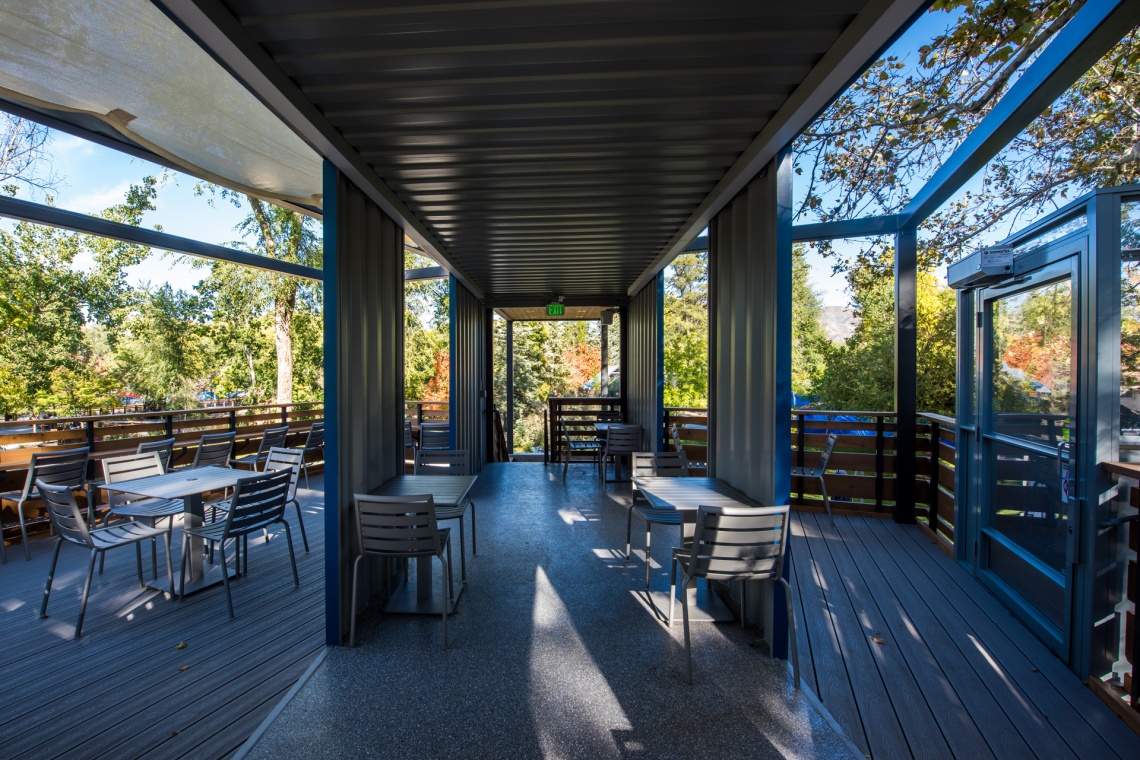 The Bird Feeder Cafe Tracy Aviary AMD Architecture